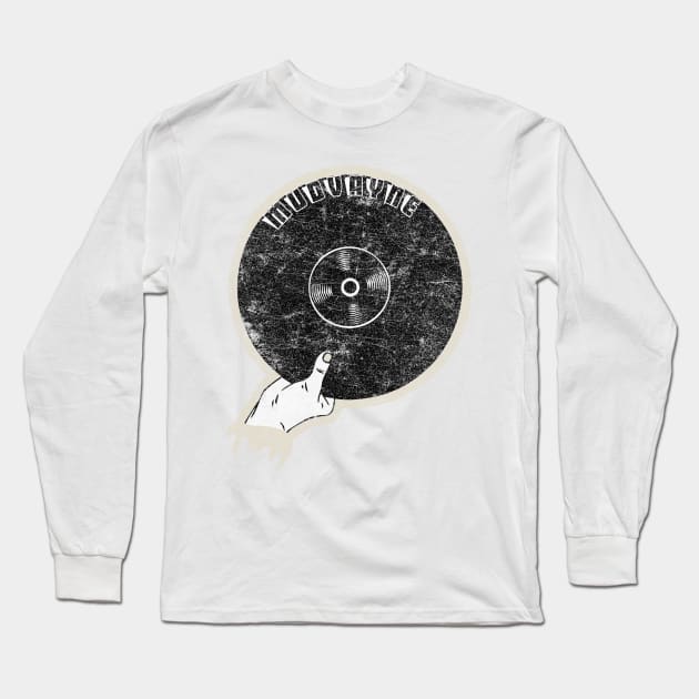 Mudvayne Grab Vinyl Long Sleeve T-Shirt by PASAR.TEMPEL